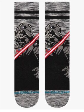 NWT Stance x Star Wars Darth Vader Crew Socks - Men's L